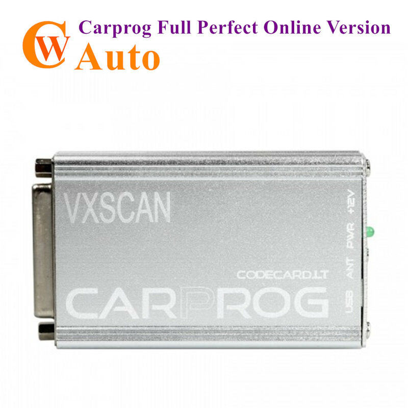Carprog Full Perfect versione Online Firmware V8.21 Software V10.93 con tutti i 21 adattatori inclusa autorizzazione completa