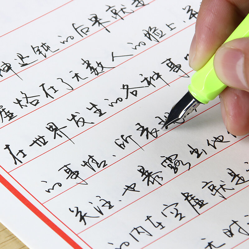 Juego de 3 unids/set de escritura para adultos, cuaderno de escritura Regular de caligrafía, chino, ranura de escritura a mano, para principiantes, novedad