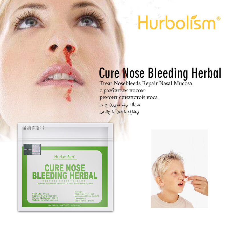 Fórmula Herbal en polvo Natural para curar sangrado nasal, aliviar el calor interno, cuidado de la salud bueno para el cuerpo.