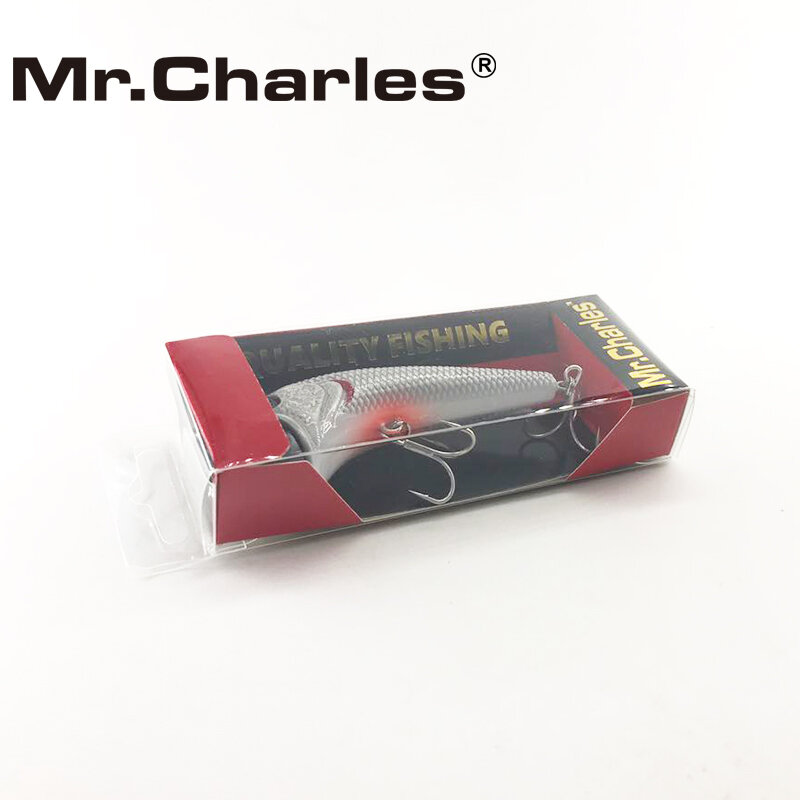 Mr. charles CN51 angeln köder 75mm 6,5g aussetzung VIB verschiedene farben Crankbait Swimbait Harten Köder Angelgerät