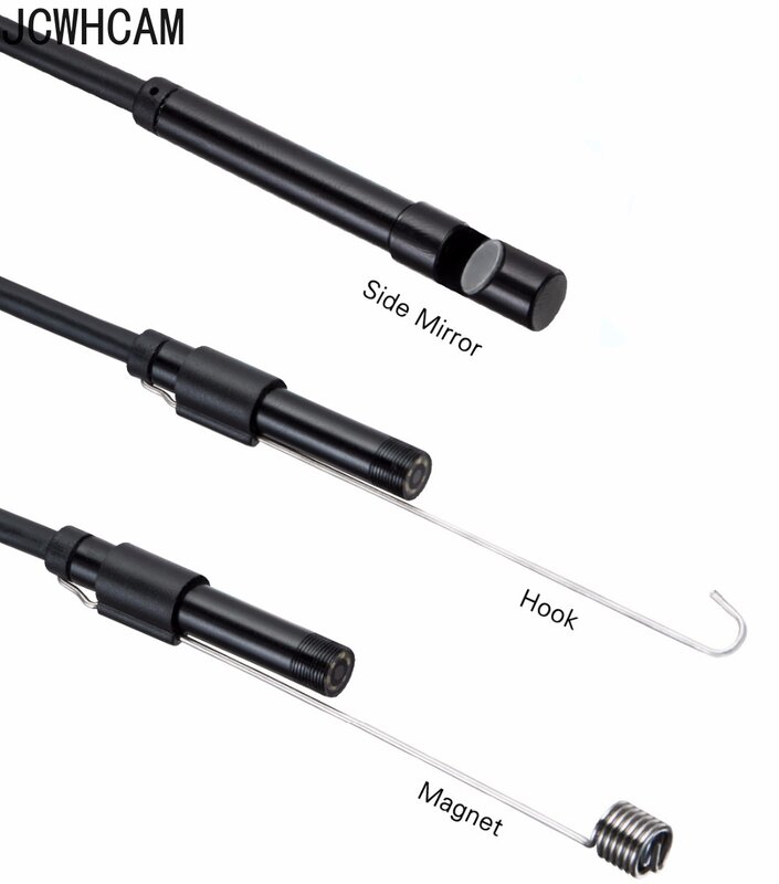 Neue 8,0mm Endoskop Kamera 1080P HD USB Endoskop mit 8 LED 1/2/5M Kabel wasserdicht Inspektion Endoskop für Android PC