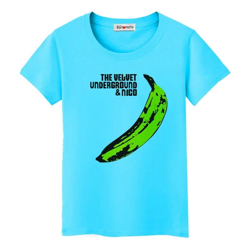BGtomato Super big banana druck t-shirt original marke neue design casual tops billig verkauf gute qualität lustige t-shirt frauen