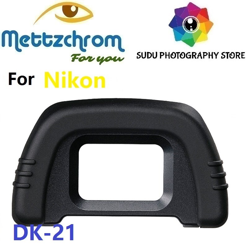 Óculos com lente de borracha para nikon, óculos com formato de olho para nikon d7100 d7000 d300 d80 d90 d600 d610 d750
