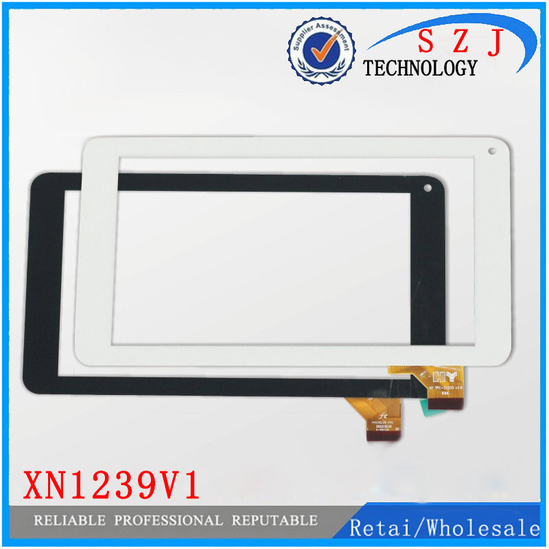 New 7 ''polegadas CTP-197 XN1239V1 fhf70075 Capacitive Touch Screen Substituição Do Painel Digitalizador Frete Grátis
