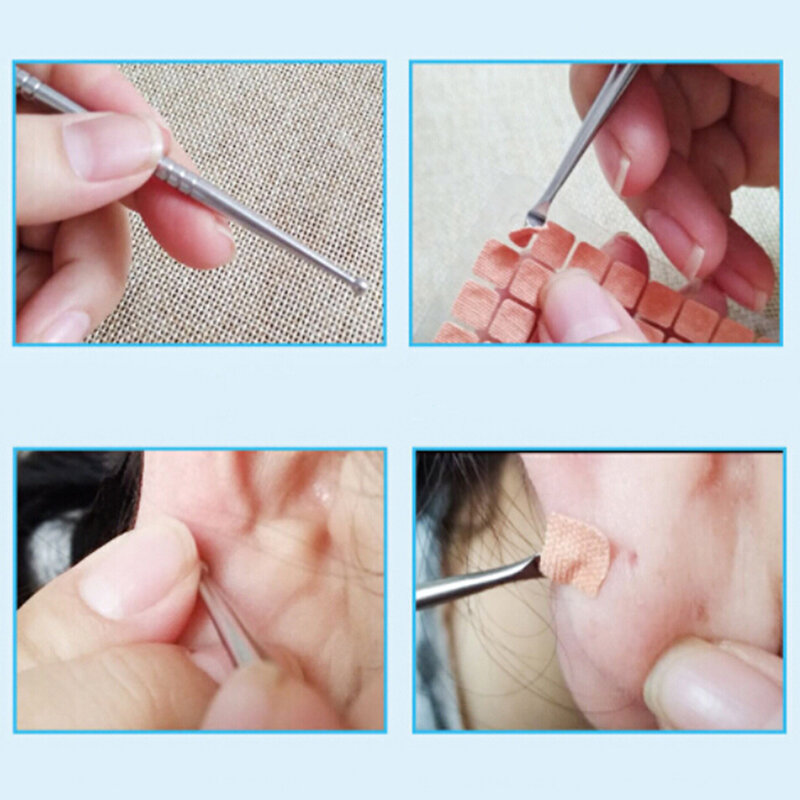 11Cm/13Cm Rvs Acupunctuurpunt Probe Auricular Punt Pen Beauty Oor Reflex Zone Massage Naald Detectie