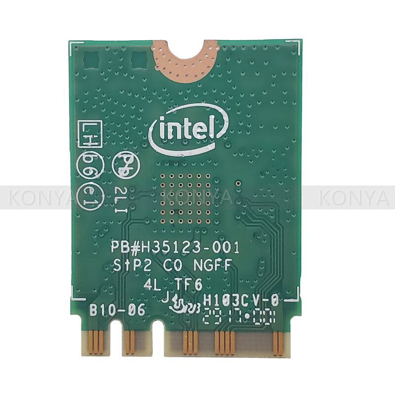 Tarjeta WiFi para Intel 3165 AC + BT4.0 PCIE M.2 para Lenovo Thinkpad E460 E560 B71 Yoga 310-11IAP Series 00JT497