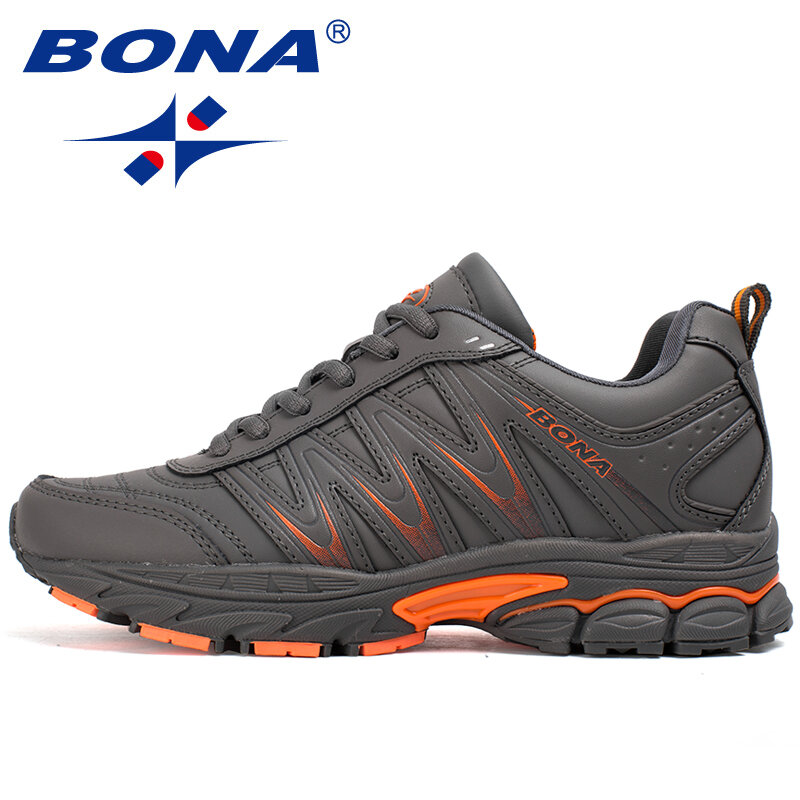 BONA-zapatillas de correr para mujer, zapatos deportivos con cordones, para correr al aire libre, caminar, atléticos, cómodos