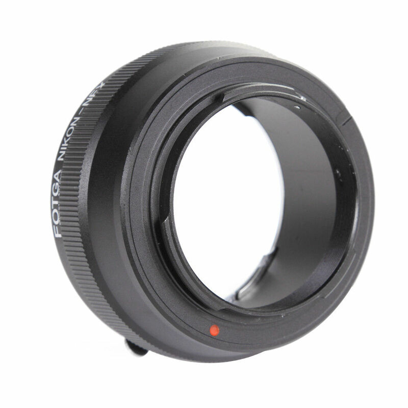 FOTGA 니콘 AI 렌즈용 렌즈 어댑터 링, 소니 E 마운트 NEX-7 6 5N A7 A7S A7R II A6500 A6300 카메라용