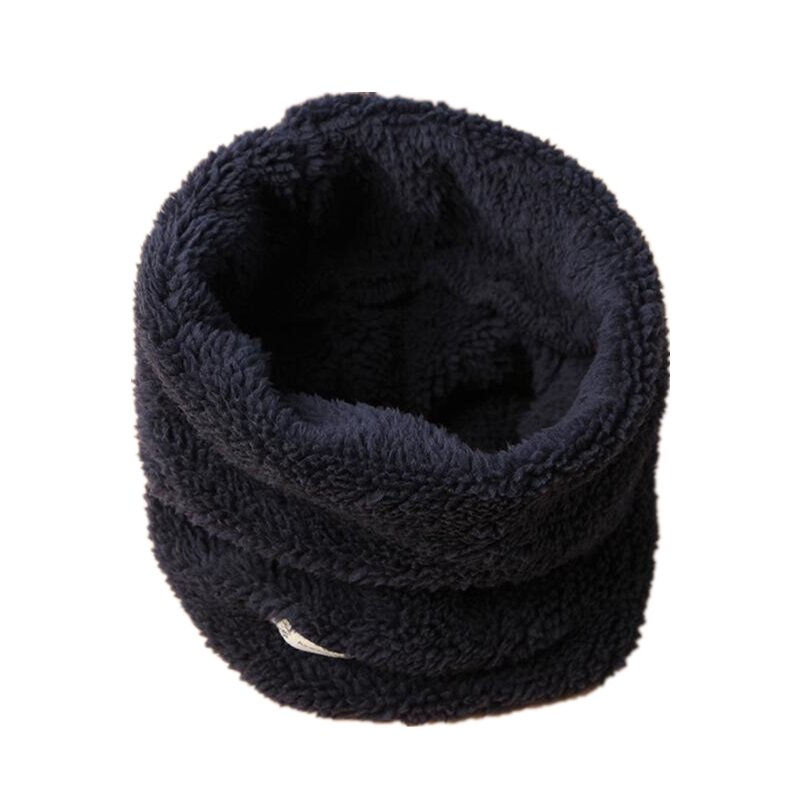 Hot sale 2018 new fashion winter scarf children thick warm velvet boys and girls soft and comfortable cotton scarf men's scarf