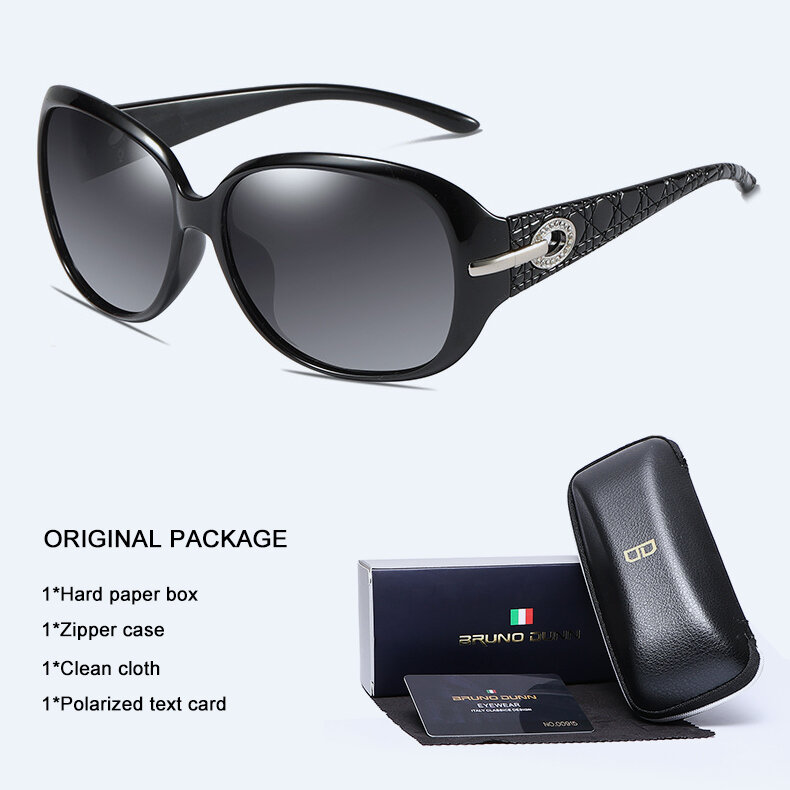 BRUNO DUNN 2019 дизайн HD поляризационные солнцезащитные очки для женщин женские элегантные Защита от солнца очки вождения