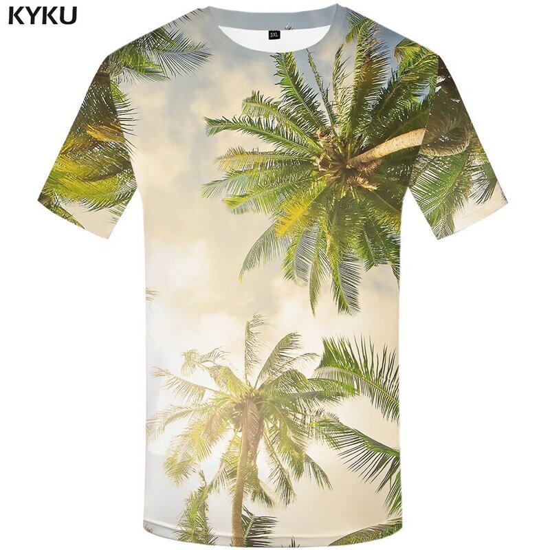 KYKU-Camiseta de motocicleta Punk para hombre, ropa Retro, camiseta mecánica, camisetas divertidas en 3d, Camiseta estampada de verano