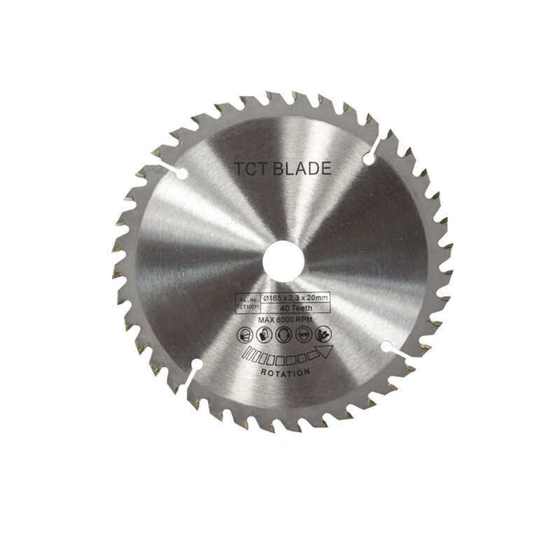 1pc Holz Metall Cutter Werkzeug für 165mm 40T 20mm Bohrung Kreissäge Klinge Disc