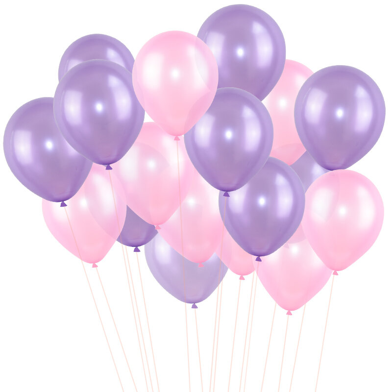 10 piezas 12 pulgadas rosa perla látex globo Multicolor bolas redondas para la decoración de la boda Baby Shower cumpleaños fiesta niños Favor juguetes