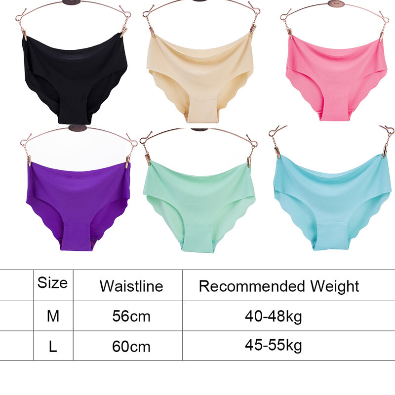 2019 Women Ultra-thin Slim Original Traceless Seamless Panties Sexy Lingerie Solid Underwear Intimates Breathable Cotton Briefs