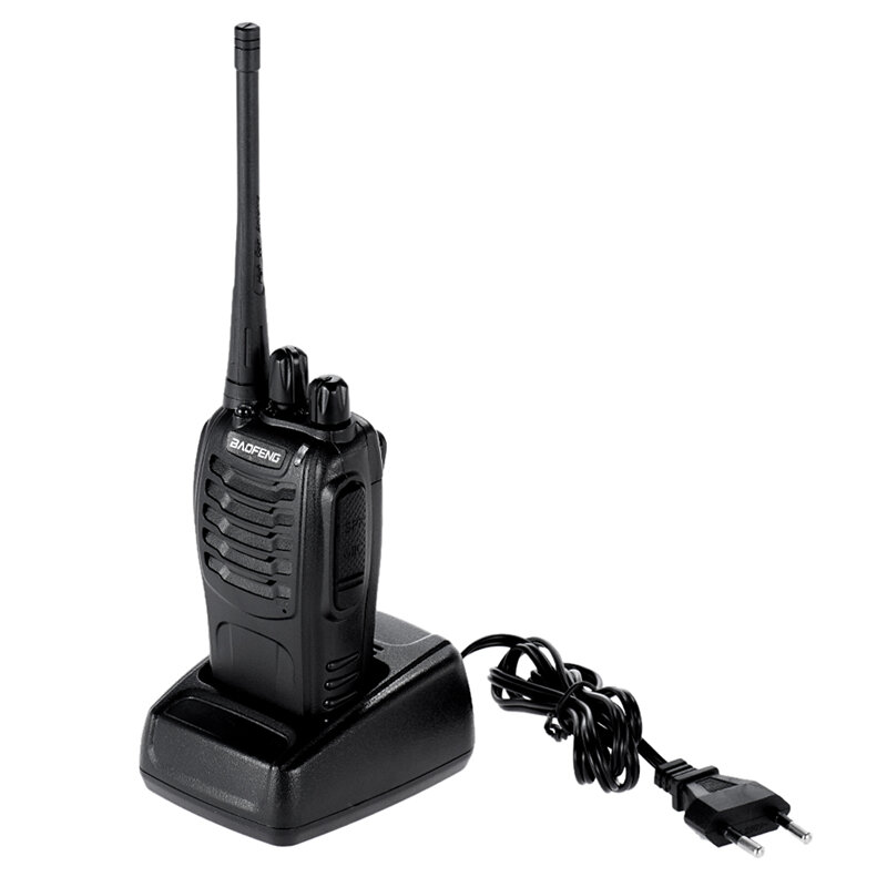 4 pçs/lote baofeng BF-888S mini walkie talkie rádio portátil cb rádio bf888s 16ch uhf comunicador transmissor transceptor