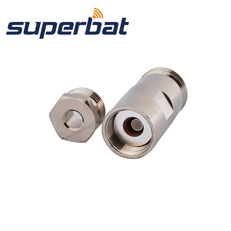 Superbat – connecteur femelle droit à pince N, pour câble Coaxial RG58 RG142 RG400 LMR195