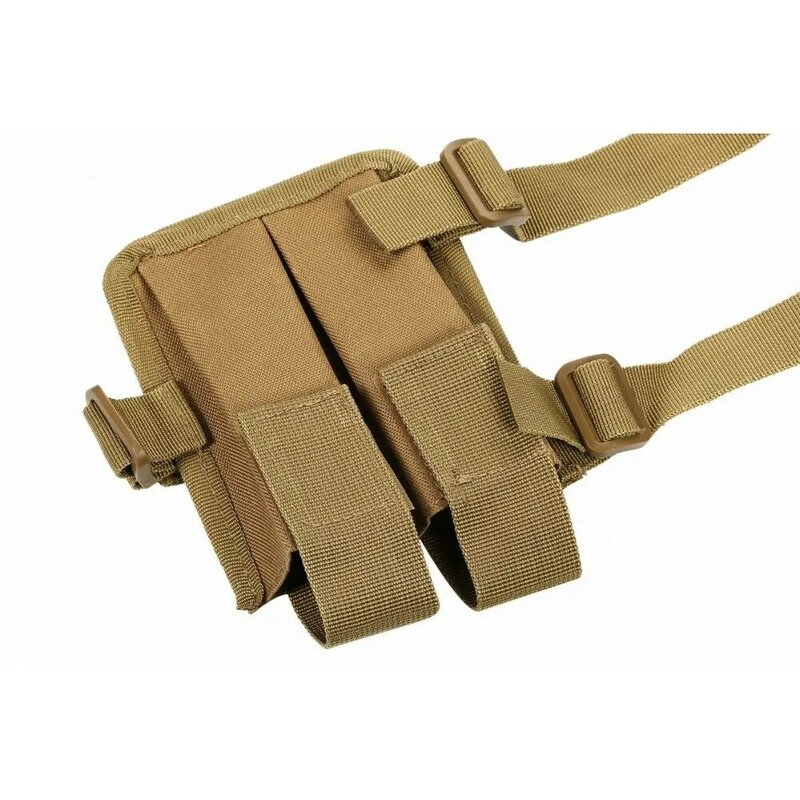 Abay Airsoft Tactical hidden Carry Holster Double Mag Pouch Paintball Hunting Shoulder Gun Holster