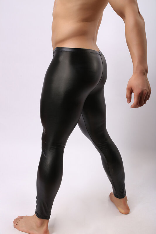 Mens Workout Fitness Compression Leggings Pants Bottom Men Bodybuilding Skin Tights Trousers