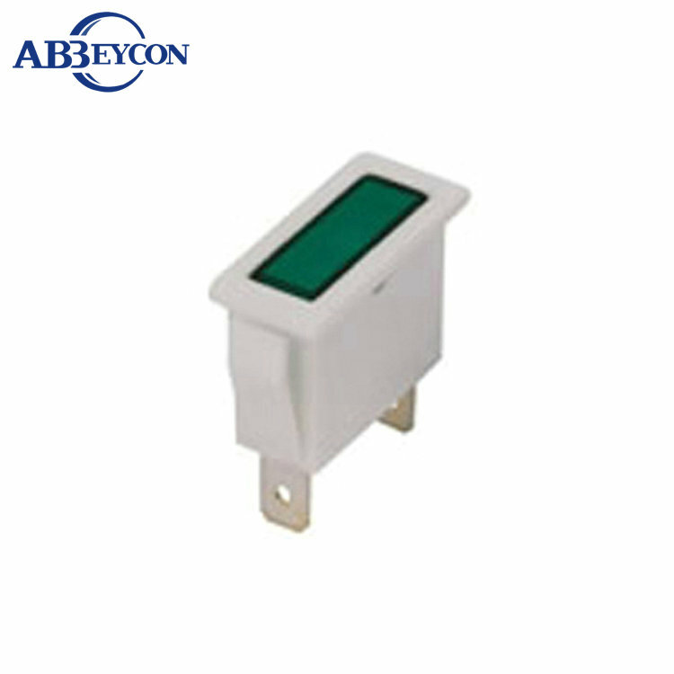1pcs square pilot light 2 pin CE ROHS square indicator lamp plastic indicator light
