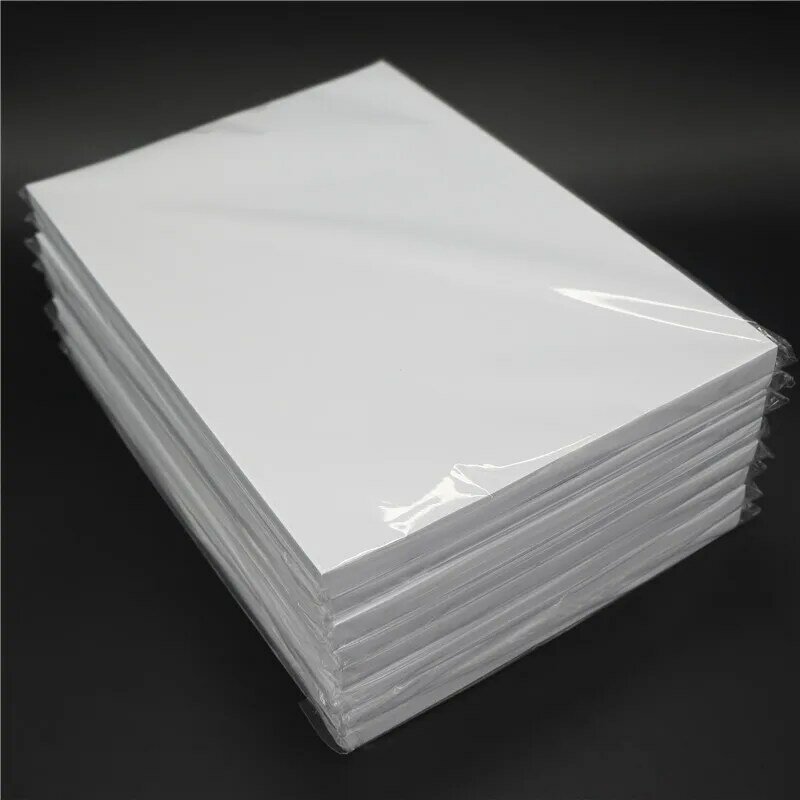 140g 160g 200g a3 (420*297mm) 50 folhas de papel fotográfico brilhante duplo