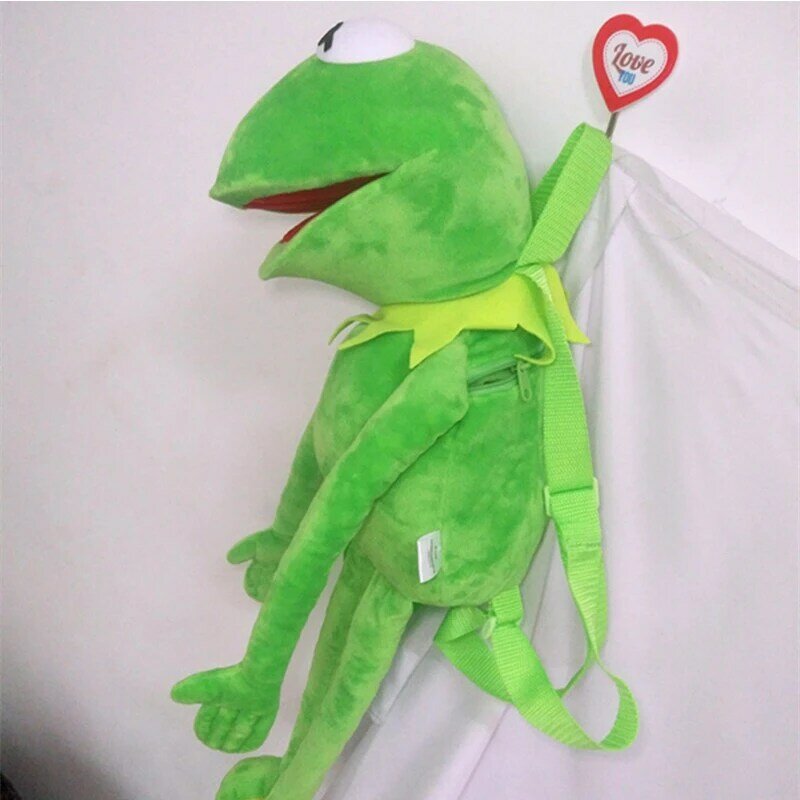 The Muppet Show plush toy hand puppets,Kermit Backpack doll for kids toy dolls Birthday presents for Christmas