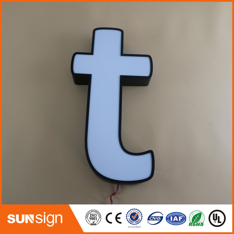 Светодиодная буква, акриловая светодиодная буква, наружный/внутренний светодиодный логотип
