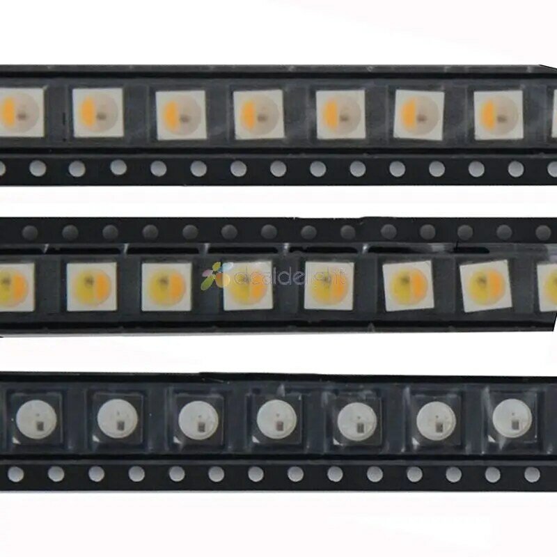 Chip LED Digital direccionable individualmente, 50-1000 Uds., SK6812 RGBW RGB (RGB + blanco/cálido/Natural) 505050smd, Pixel 5V