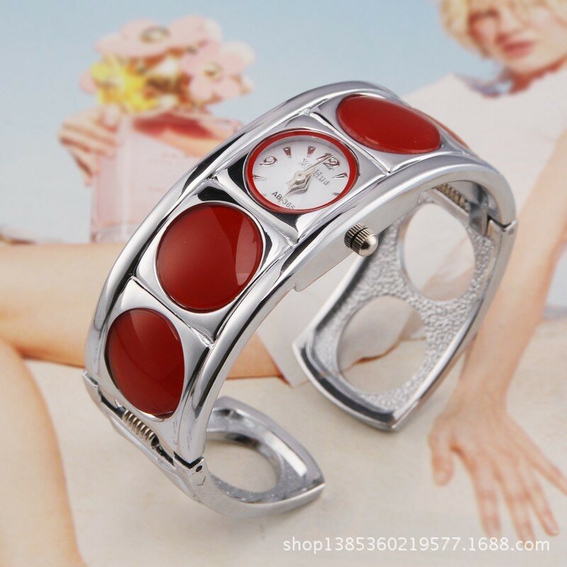 O 5 lotes de relógios monocromáticos pequenos fashion bracelete relógio japonês relógios de luxo de alta qualidade
