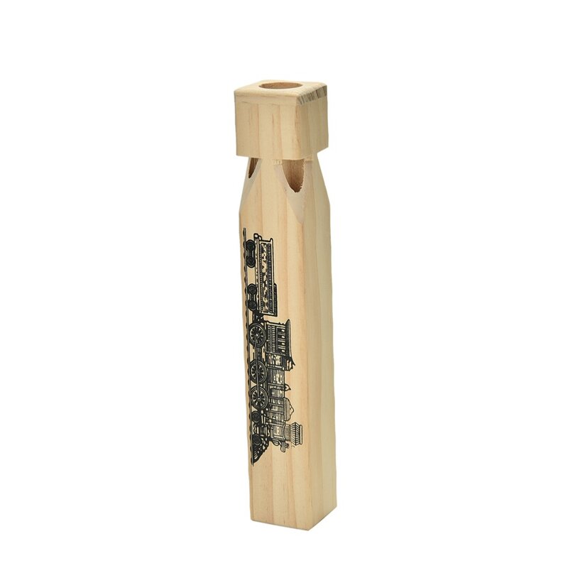 1 Pc Funny Orff Musical Instrument Traditional Practical Wooden Musical Train Whistle Music Toy