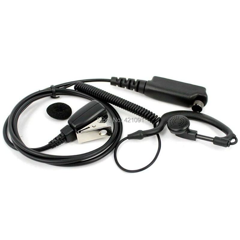 PTT Earpiece Headset untuk Sepura STP8000 STP8030 STP8035 STP8038 STP8040 STP8080 Walkie Talkie Radio Earphone MIC