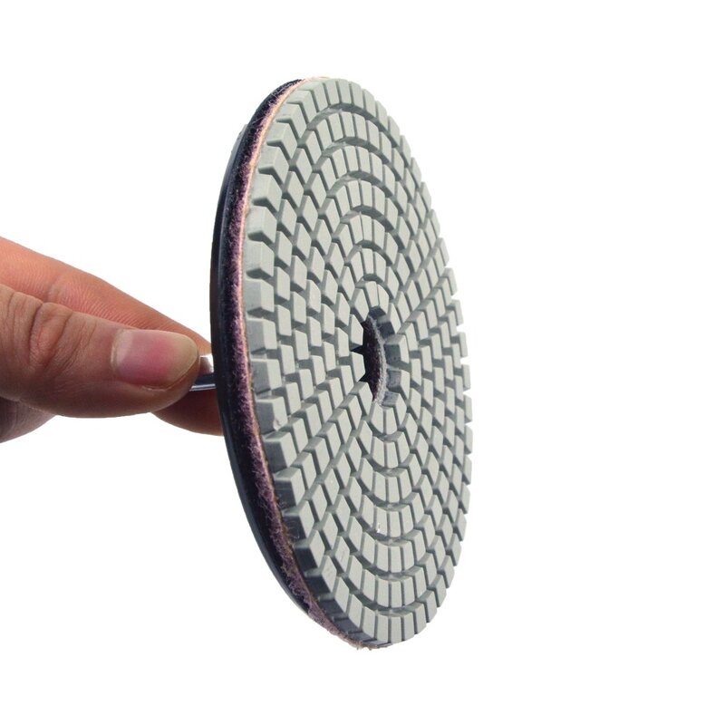 Абразивные диски для полировки гранитного камня, бетона, мрамора, 2 шт., 4 дюйма (100 мм), Алмазный Крюк дюйма
