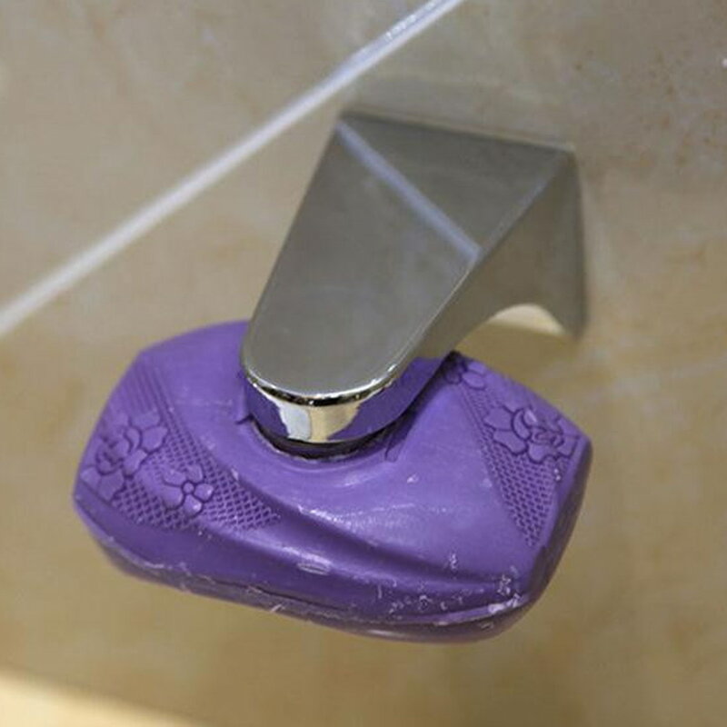 Magnétique de salle de bains porte-savon Distributeur Mural Adhérence Plats pour Savon de Bain Produits Articles De Bain