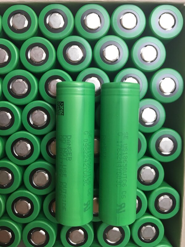 Bateria de lítio sony vtc6 bateria de lítio sony 18650-18650 mah bateria de lítio sony 3000