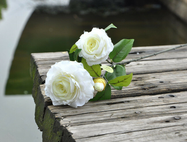 Outlet Pabrik] Baru Bunga Kamelia Simulasi Pabrik Bunga Buatan Simulasi Pembukaan Bunga dengan Pernikahan Housewarmi