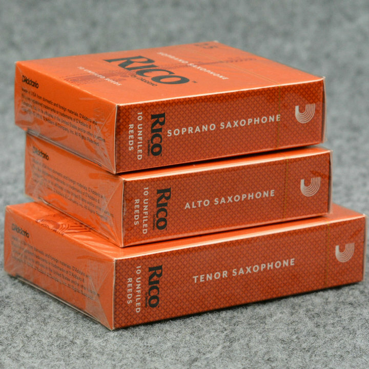 Aisiweier USA RICO saksofon altowy trzciny pomarańczowe pudełko na 10 stroików Eb saksofon altowy klasyczny