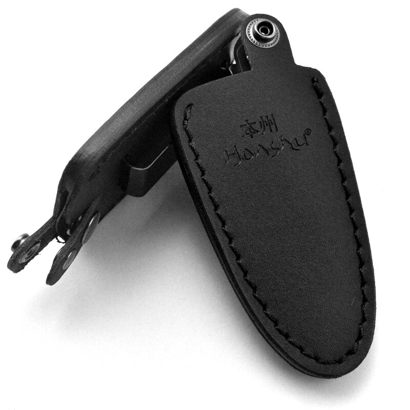 1piece Cowhide leather knife case scabbard with waist clip