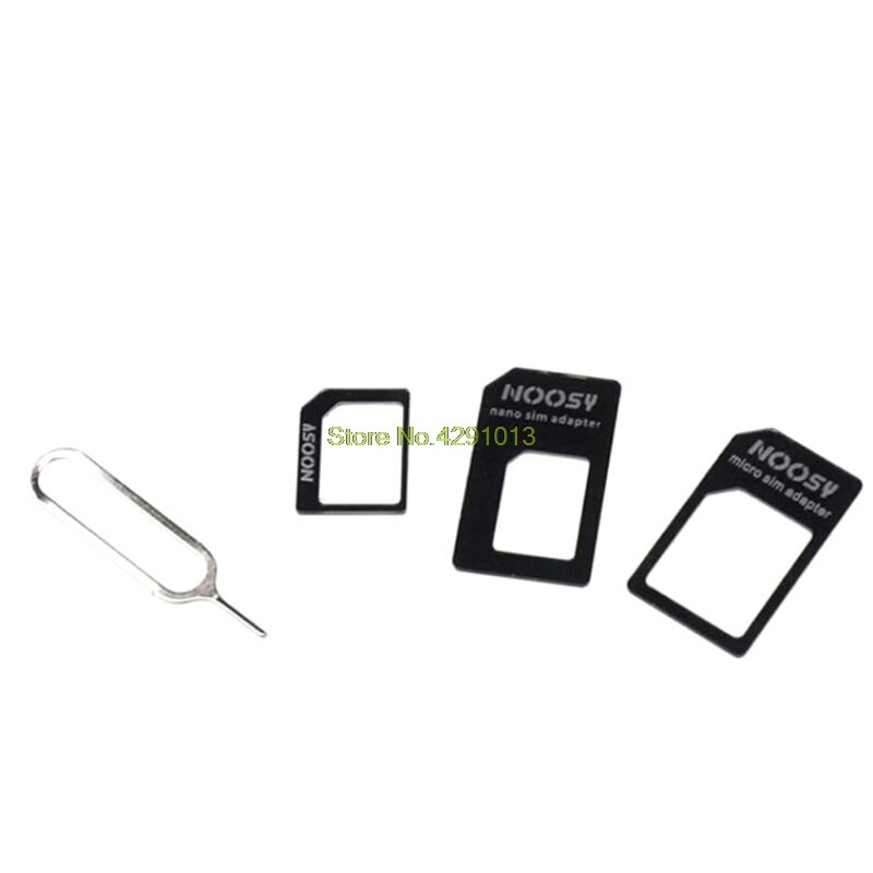 2020 nova 4 em 1 Converter Nano SIM Card para Micro Padrão Adapter Para o iphone para Samsung 4G LTE USB Roteador Sem Fio