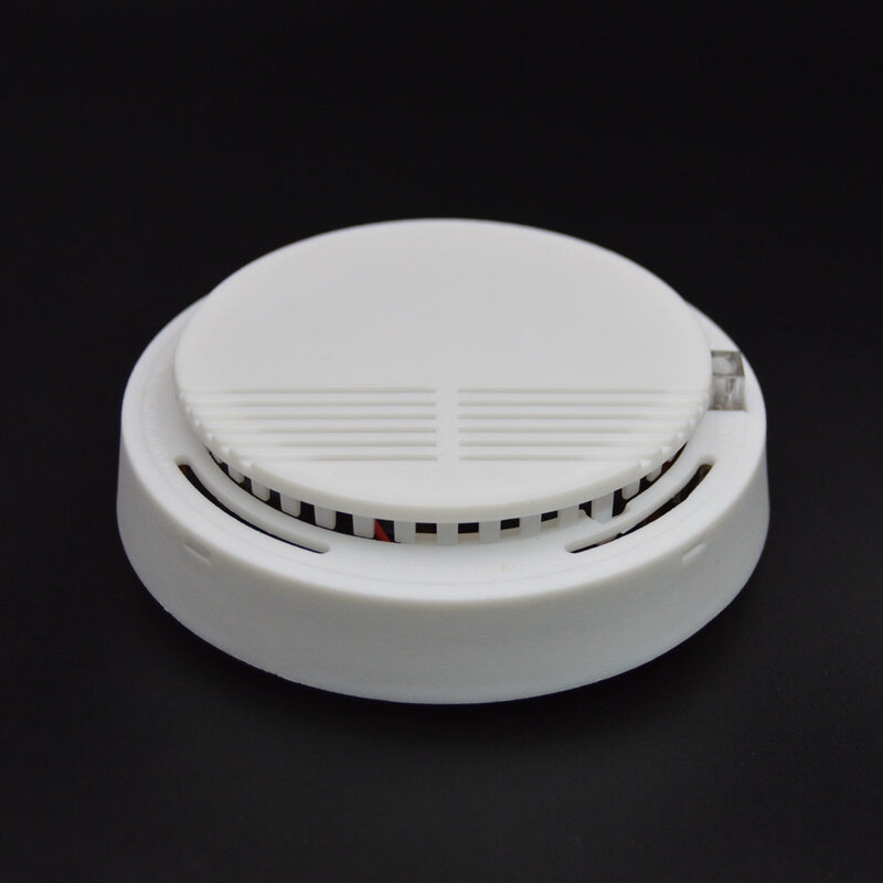 Detector de protección de humo inalámbrico de 433MHz, Sensor de fuego y humo para Wifi / PSTN/GSM, sistema de alarma de seguridad para el hogar
