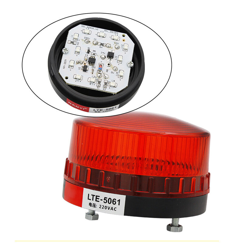 Gate Opener Waterproof Mini Lamp Security Alarm Strobe Warning Signal Flashlight Red Yellow Blue Green Optional