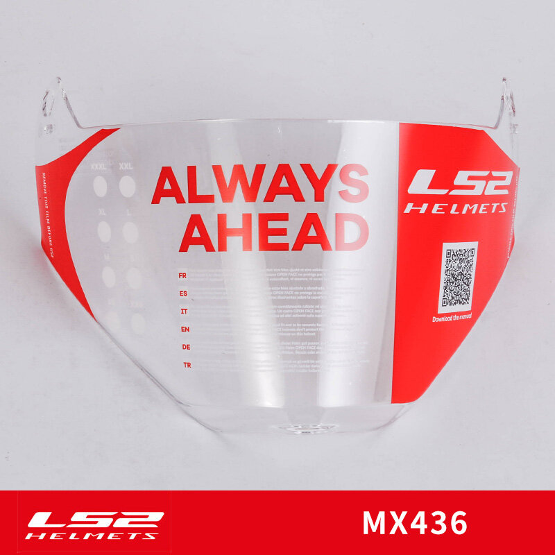 LS2 Pioneer visiera del casco lente anti-graffio Adatto per ls2 mx436 full face shield trasparente fumo arcobaleno argento occhiali