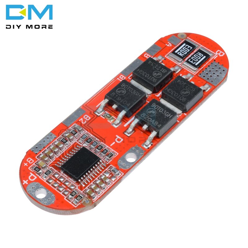 25A 3S 12.6V 4S 16.8V 5S 21V 18650 Li-ion Lithium Battery Protection Board Module Circuit Charging BMS PCM Polymer Lipo Cell PCB