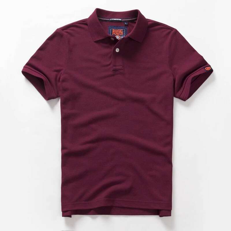 Летние мужские рубашки поло, хлопковые рубашки с коротким рукавом, вышитая эмблема, простая рубашка для мужчин, размер M-3XL, BP6900