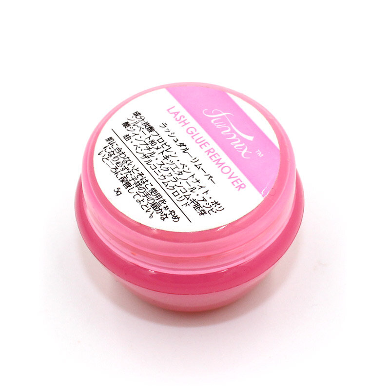 Pink Professional Eyelash Extension Glue Remover Creme, Lashes Remover, Ferramentas de Maquiagem, Novo, Importação, 5g