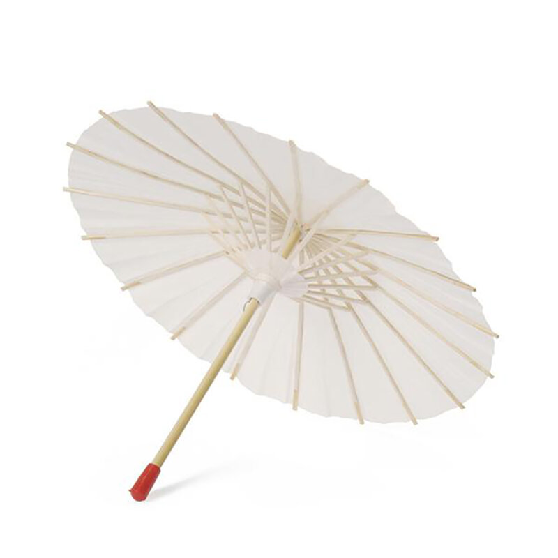 Белый Свадебный зонт для косплея, фотореквизит, бумажный Декор вечерние ринки, для невесты, поделки