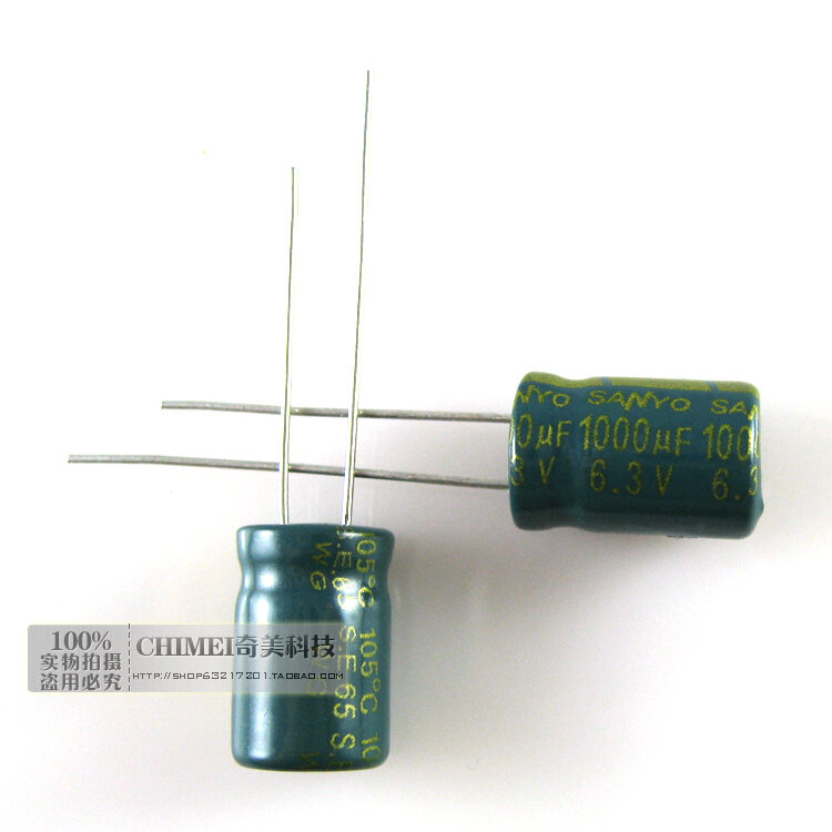 Electrolytic Capacitor 1000UF 6.3V Volume 8X12MM 8 * 12mm Capacitor