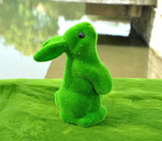 Розничная продажа от производителя] имитация искусственного цветка кролика в виде животного, фабричное открытие, новоселье, свадьба с цветами