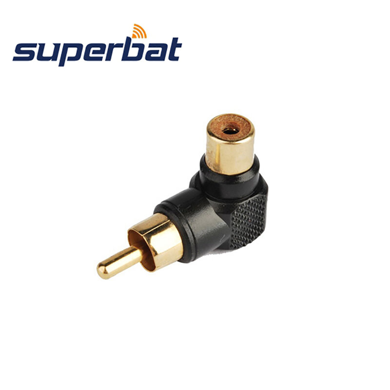 Superbat 5pcs RCA Male to Female Connector PLUGS Connector
