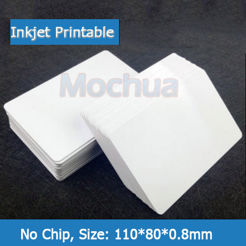 Pvc Inkjet Printable Kaart Met EM4100, M1 Voor Espon Printer, Canon Printer