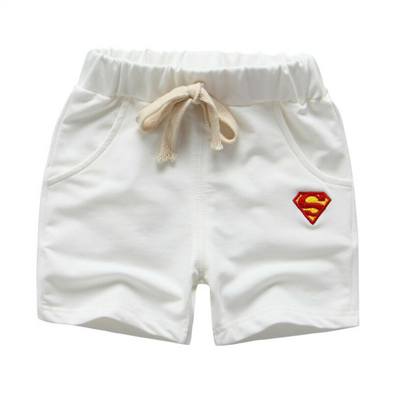 Летние детские Шорты хлопковые шорты для мальчиков и девочек, брендовые шорты с изображением Мстителей трусики для малышей Детские пляжные...