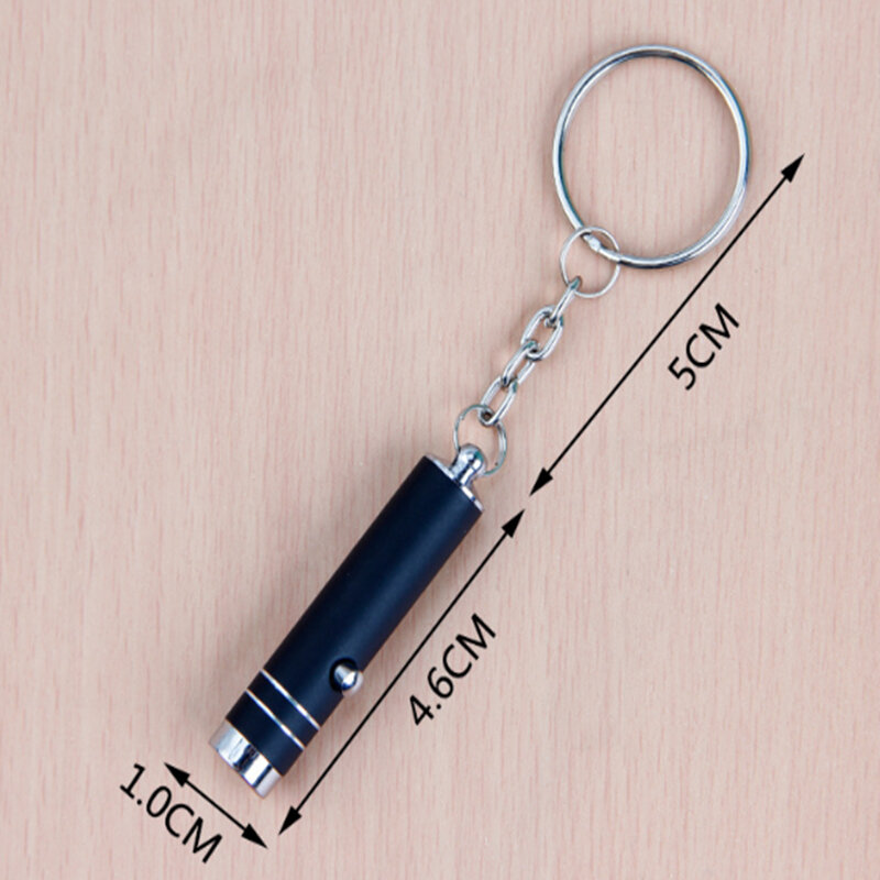 100pcs/lot New Mini Portable Pen LED Torch Light UV Keychain Pocket Pen Flashlight for Working Camping